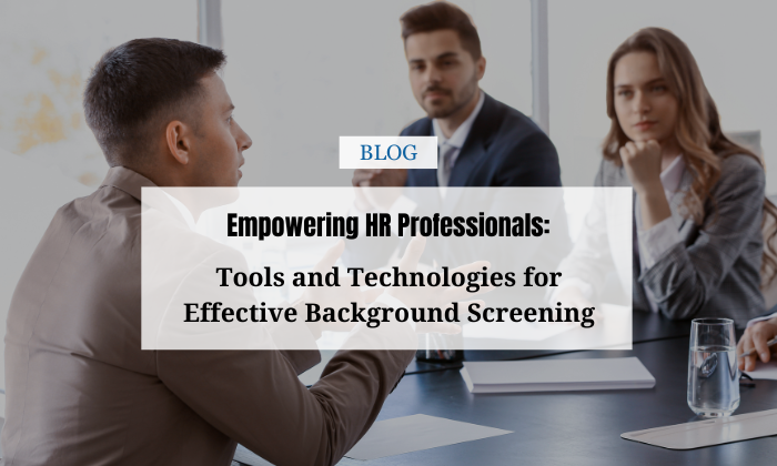 hr assessment tools in background screening